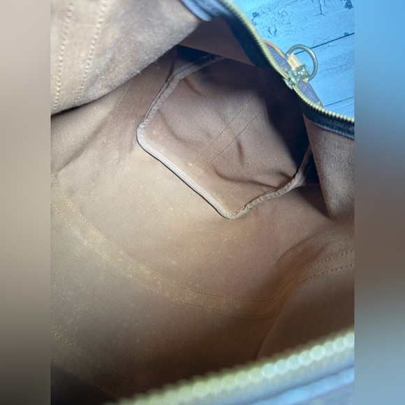 Louis Vuitton Keepall 45 Bandouliere Brown Monogram Leather Travel Duffle Bag - Picture 8 of 12